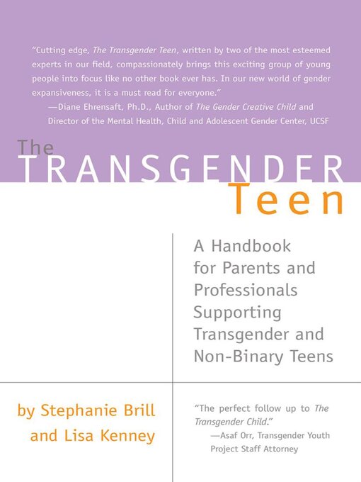 Title details for The Transgender Teen by Stephanie Brill - Available
